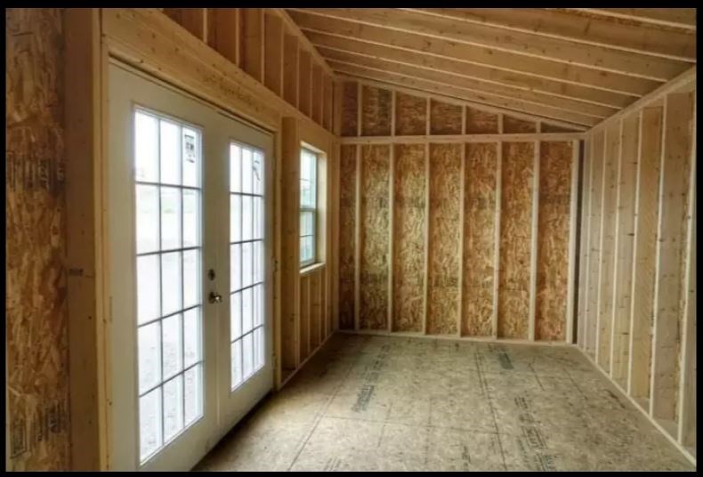 10' x 20' Tiny house shell, Studio, Casita or Office 8 FT , 2 x 6 walls with Raised Ceiling - Image 2 Thumbnail