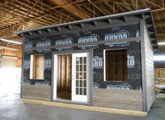 10' x 20' Tiny house shell, Studio, Casita or Office 8 FT , 2 x 6 walls with Raised Ceiling - Image 4 Thumbnail