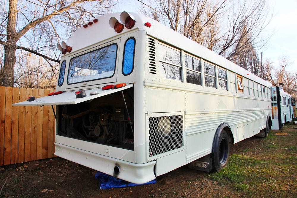 Tiny House for Sale School Bus Converted to Amazing Tiny