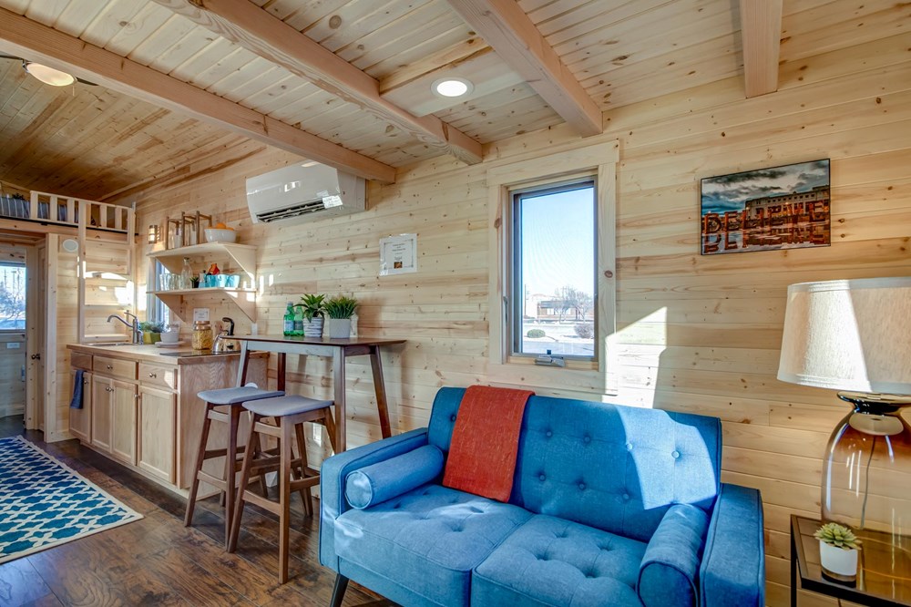 BRAND NEW 26-Foot Tumbleweed Roanoke Double Lofted Tiny House - Image 4 Thumbnail
