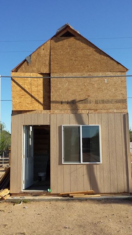 Partially Completed Mini Home