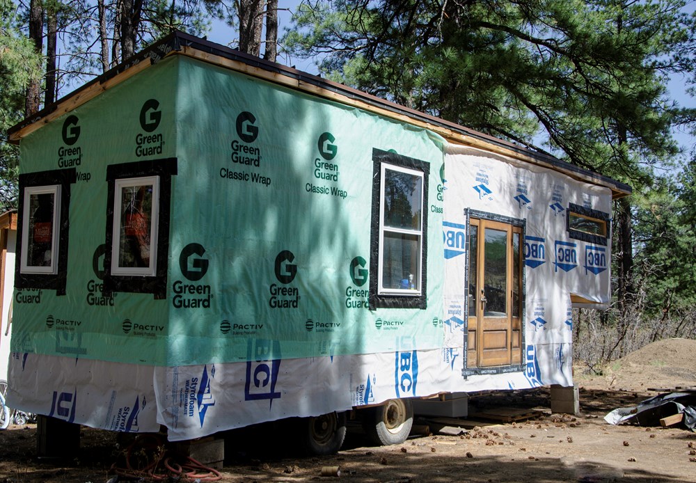34' Tiny House Shell On Wheels - Image 2 Thumbnail