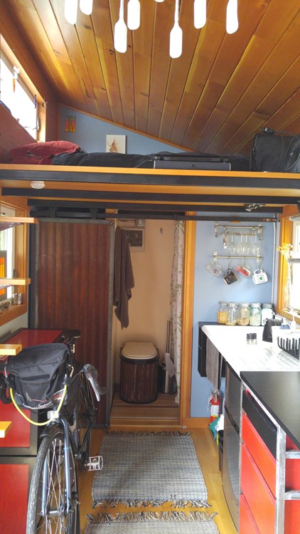 16' Energy Efficient Custom Tiny House on Wheels for Sale! - Image 4 Thumbnail