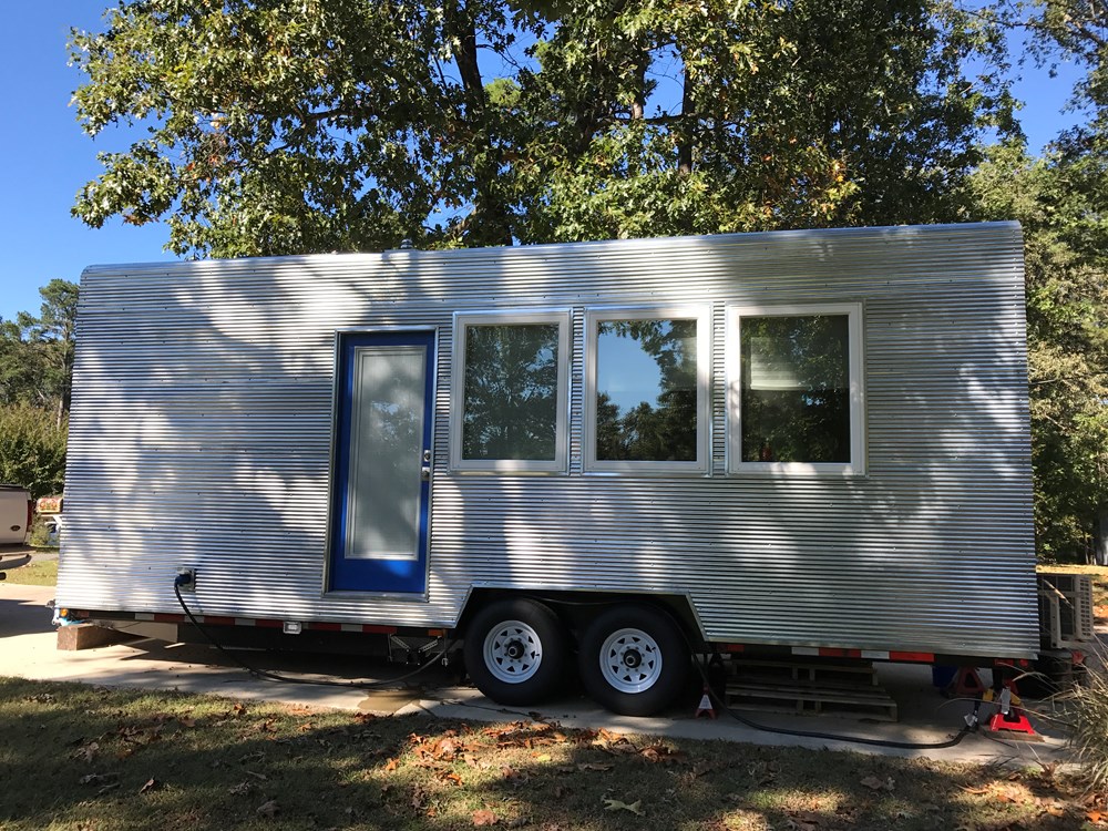 Tiny House on Wheels with sleeping loft 266sq ft.