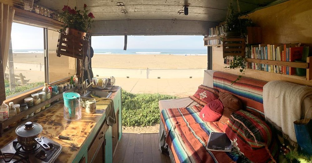 Box Truck Tiny House. Beautiful, Stealthy, Comfortable, Solar Powered Van Life.