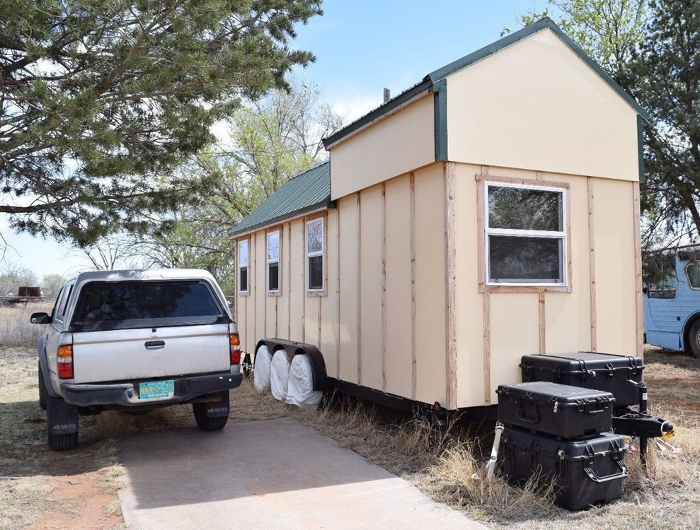 Tiny House Shell on Wheels - 192 sq. ft. - exterior finished - Image 2 Thumbnail