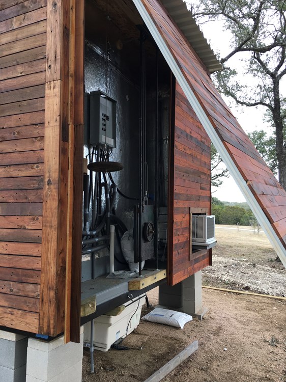 Tiny House 12x16 w reclaimed Wood & modern SIP Constructed w Clever Innovations - Image 4 Thumbnail