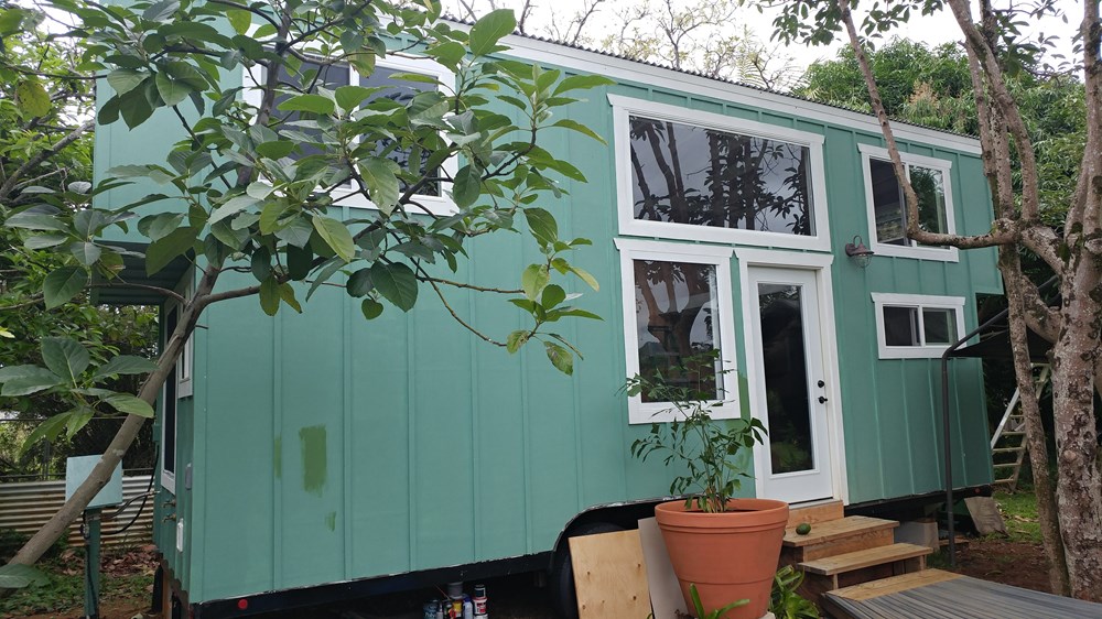 Tiny House for Sale 24' w/Lofts Board N' Batten, Kauai,