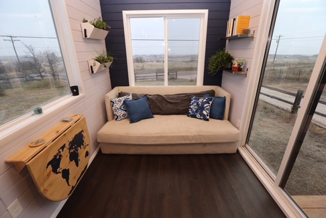 "Athlete's Tiny Training Home" Custom Tiny House on 26'x8' Tumbleweed Trailer - Image 3 Thumbnail