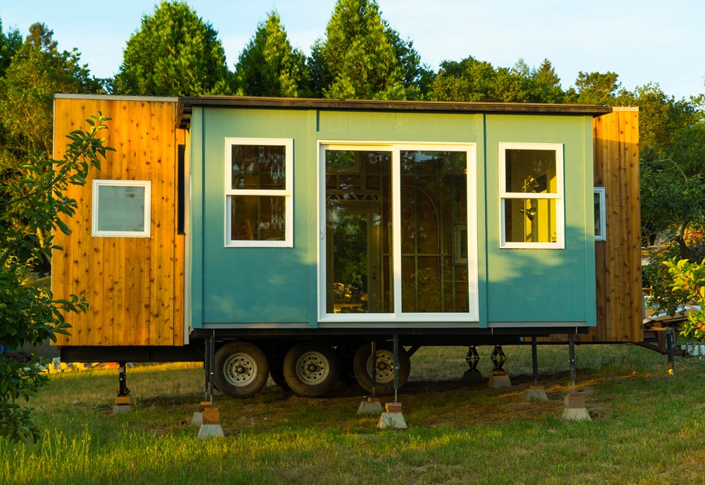  Tiny  House  for Sale Expandable  movable not so tiny  house 