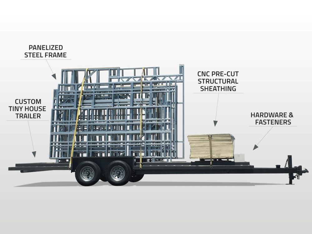 Tiny House Steel Frame Kits & Trailers - Image 2 Thumbnail