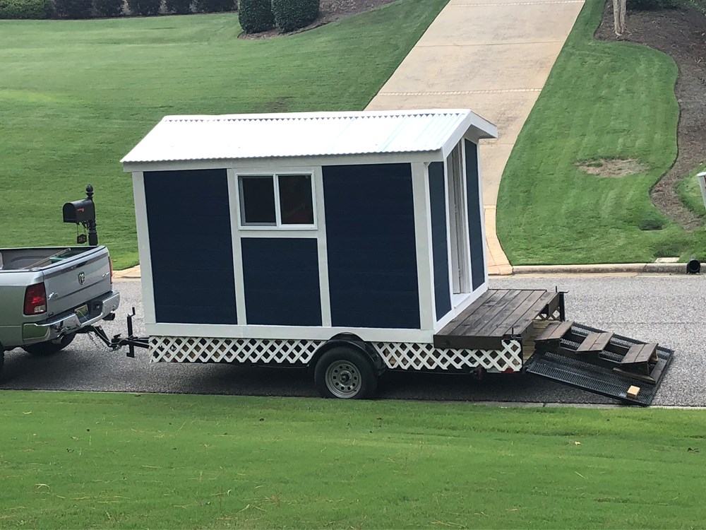 Tiny Cabin on Wheels - Image 1 Thumbnail