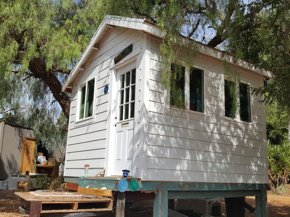 Cozy custom made tiny house