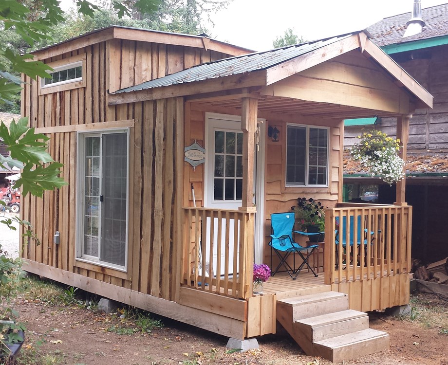 Tiny home with built in luxury
