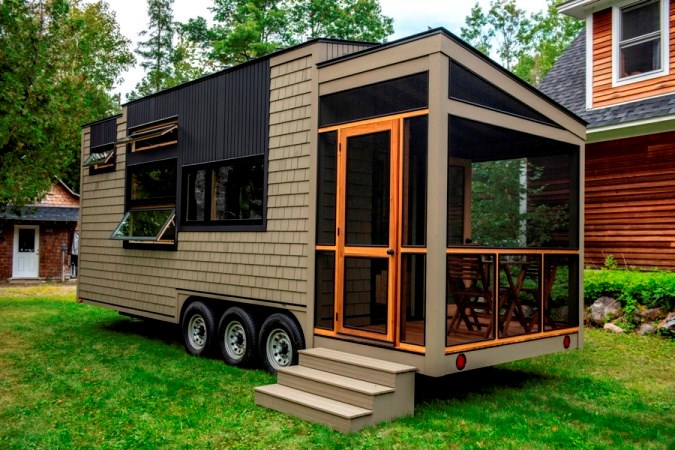 Tiny House for Sale 25 foot Tiny House on wheels with