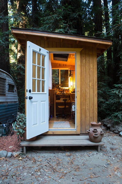 Tiny House for Sale Cute Portable Studio Workshop