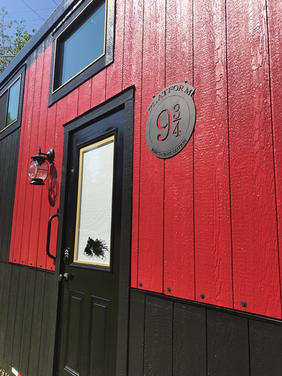 Harry Potter house, your first home for a fantasy-themed tiny house community!