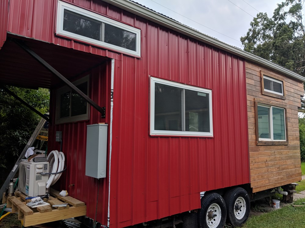Reduced price, Must Sell ASAP! 8.5x27 Modern Dual Loft Tiny House on Trailer