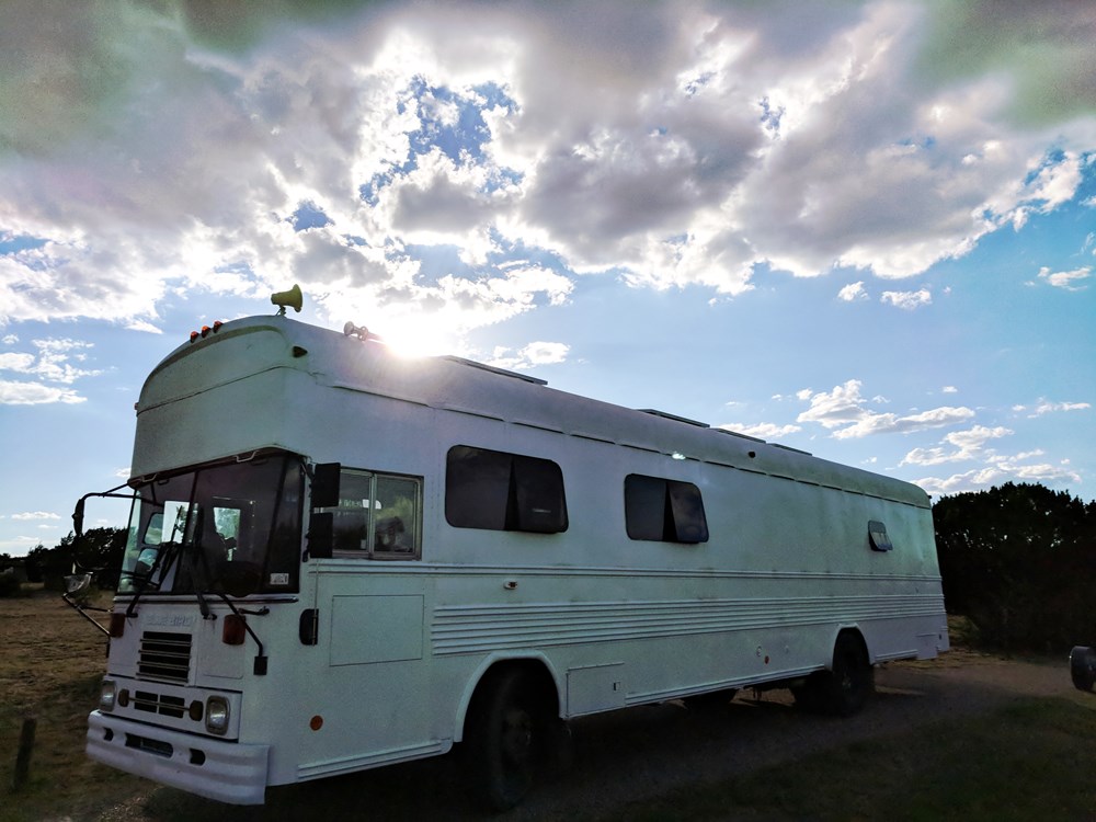 Off-Grid Tiny House School Bus Conversion Skoolie