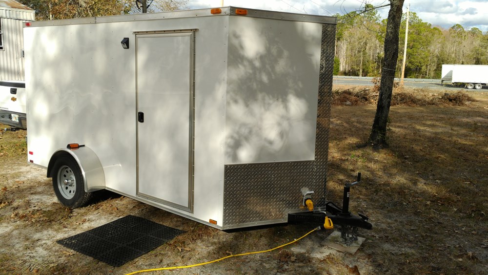2017 6 x12 Snapper trailer converted