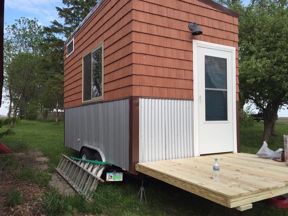 Finished Cedar/Birch Tiny house on HD 16ft trailer  - Image 4 Thumbnail