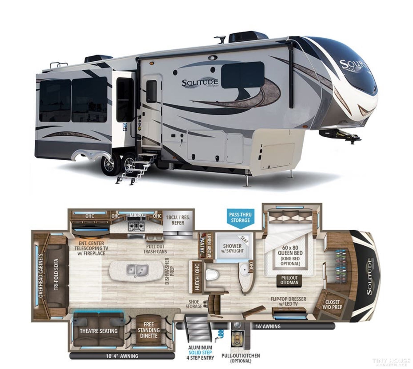 2020 Grand Design Solitude 310 GKR - Image 2 Thumbnail