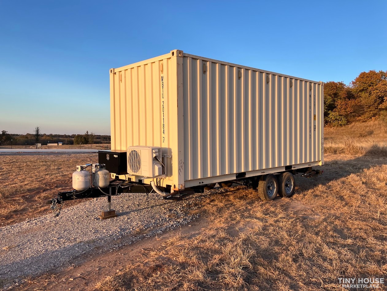 2021 Tiny House on Wheels 20ft Shipping Container custom - Image 3 Thumbnail