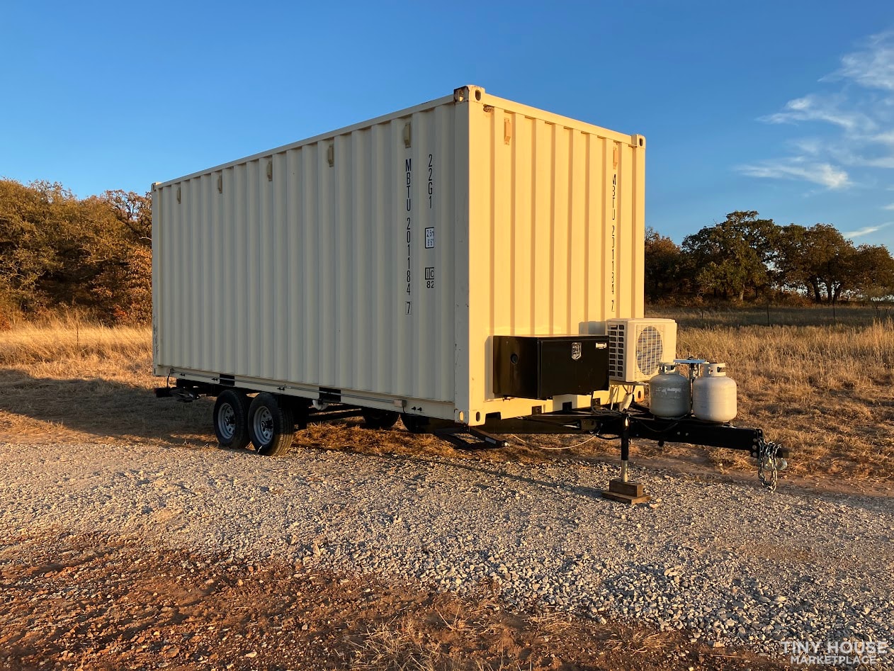 2021 Tiny House on Wheels 20ft Shipping Container custom - Image 4 Thumbnail
