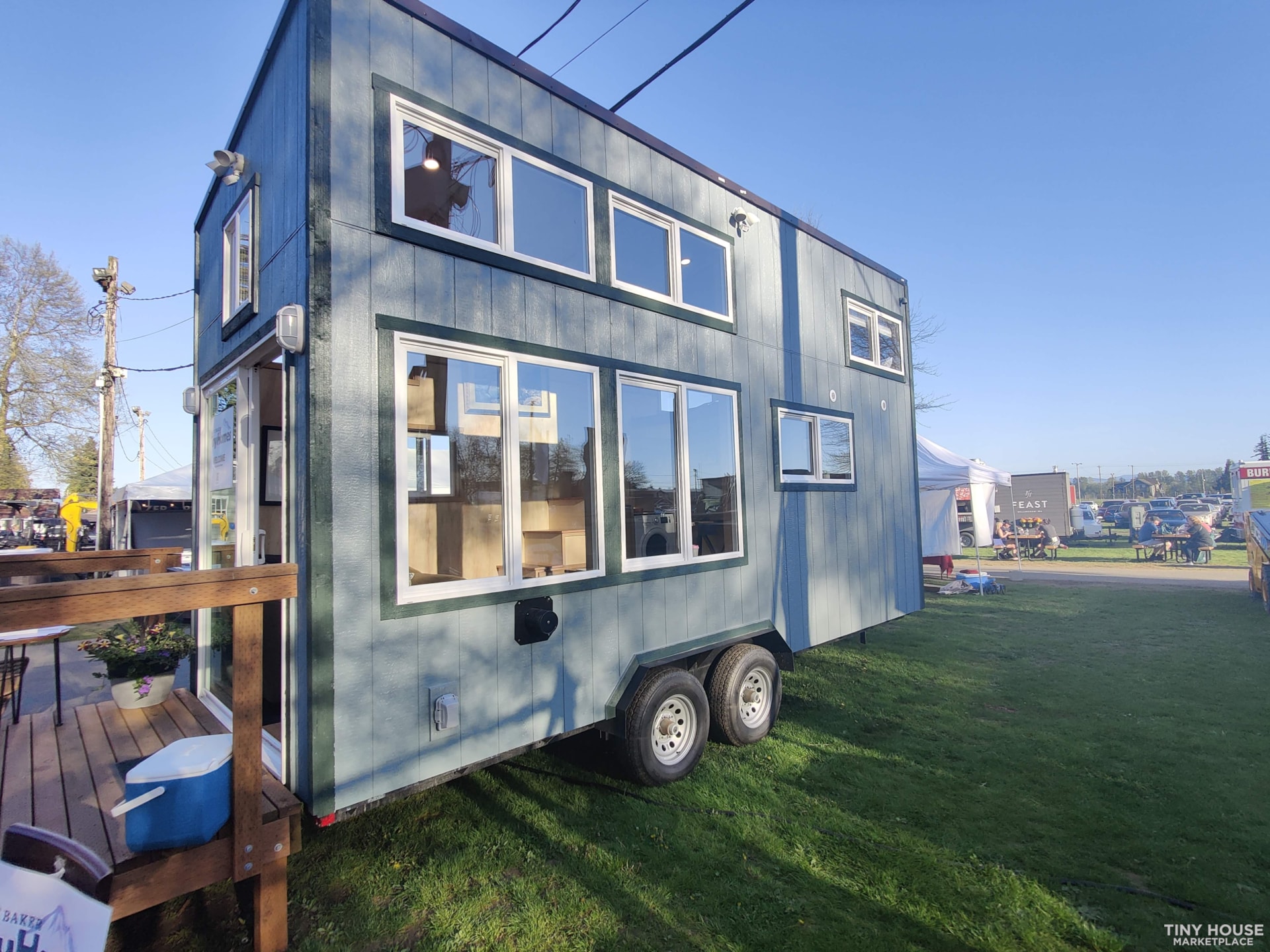 20x8 Tiny home with natural wood finish -- Priced to move! - Image 2 Thumbnail