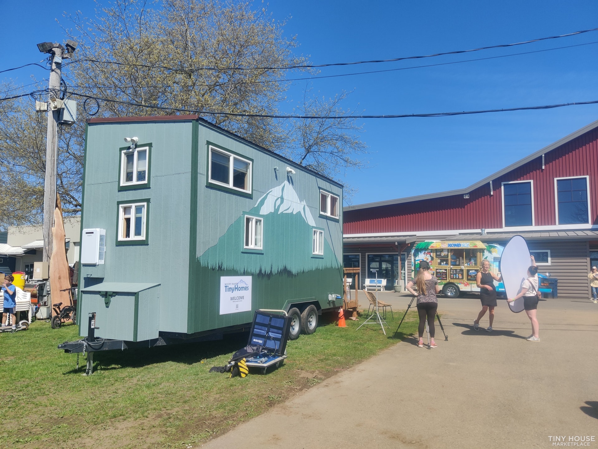 20x8 Tiny home with natural wood finish -- Priced to move! - Image 3 Thumbnail