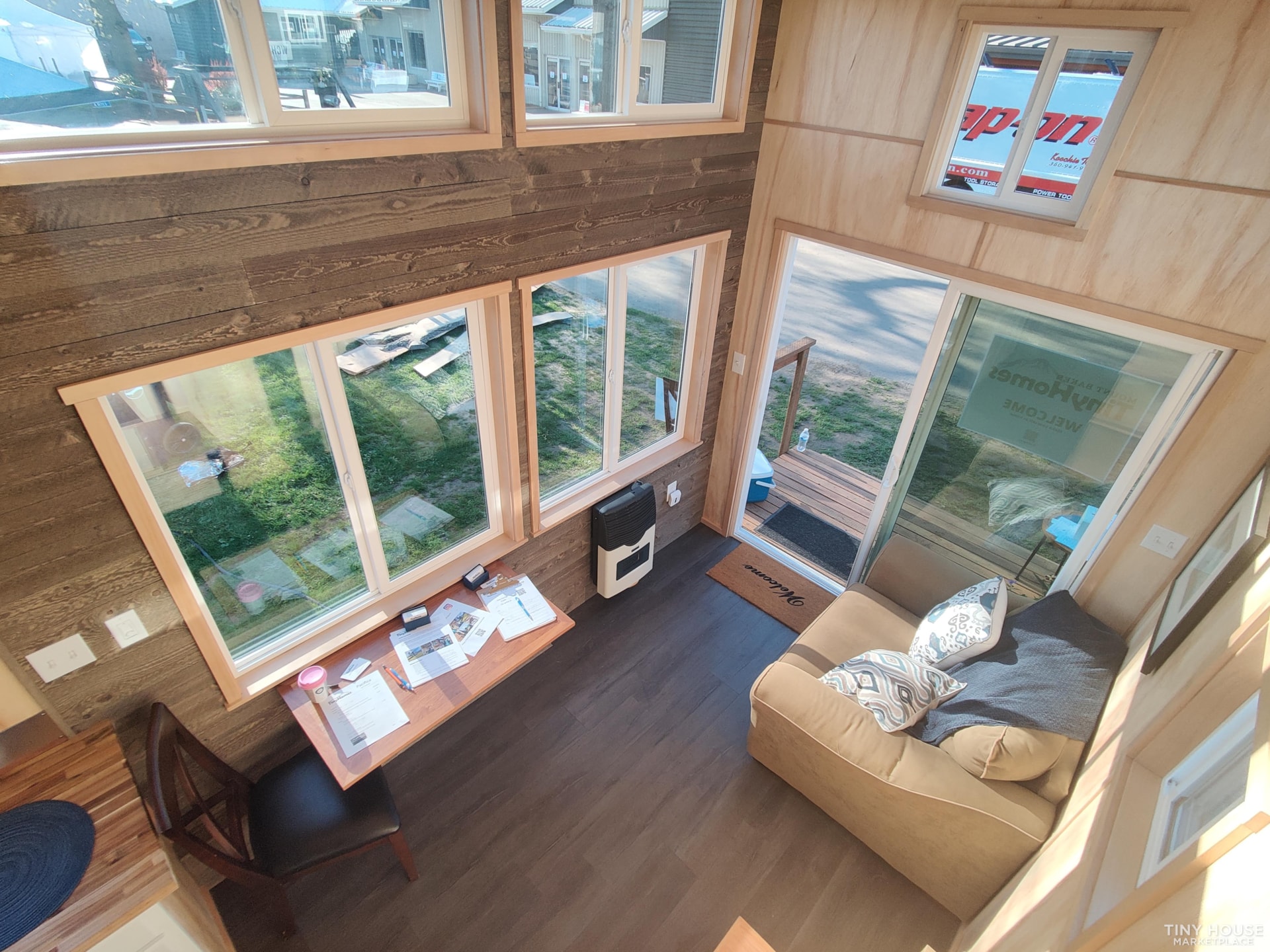 20x8 Tiny home with natural wood finish -- Priced to move! - Image 1 Thumbnail