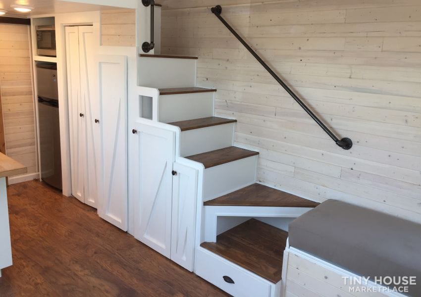 24' Beach Bungalow Tiny Home on Wheels - Image 3 Thumbnail