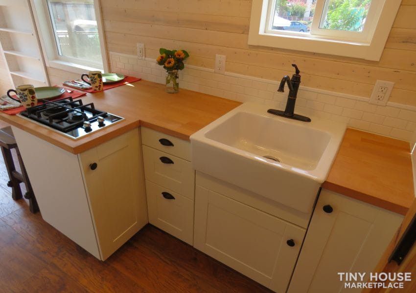 24' Beach Bungalow Tiny Home on Wheels - Image 4 Thumbnail
