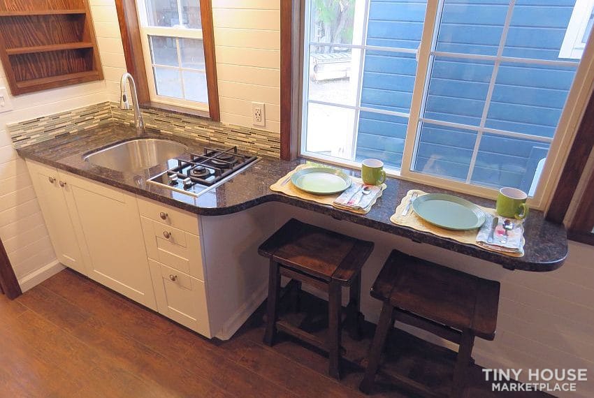 24' Craftsman Cottage Tiny Home on Wheels - Image 4 Thumbnail