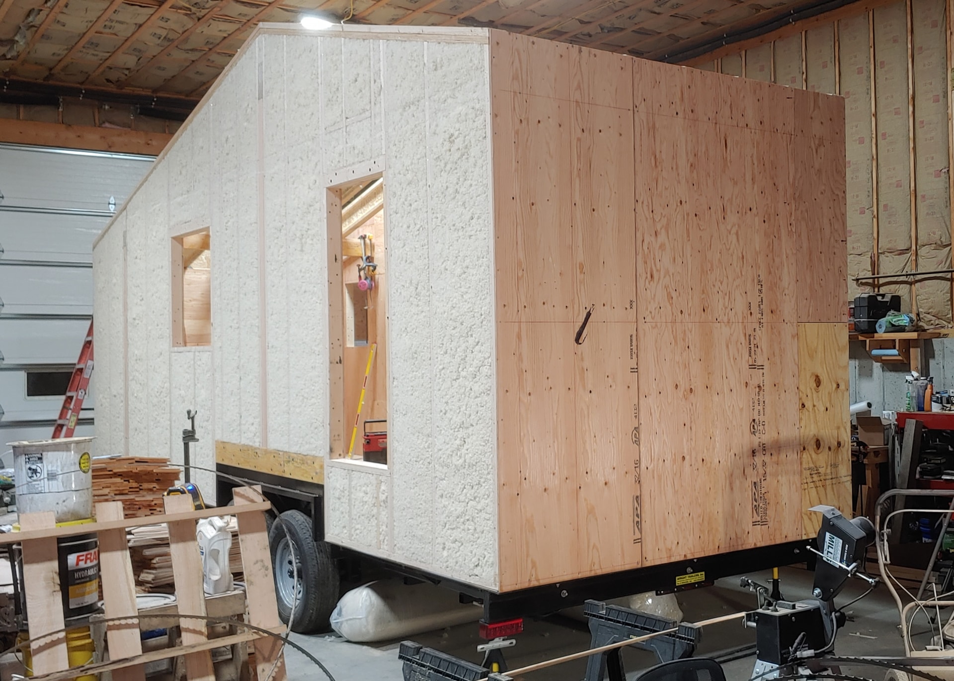 24' Engineered Tiny House Shell – Built on Purpose-Built 14k Trailer - Image 3 Thumbnail