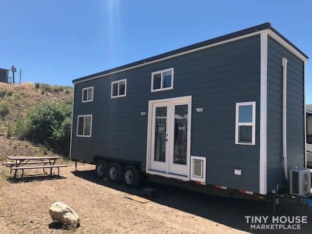 28 ft RVIA Blue Tiny House Live in Ready! - Image 3 Thumbnail