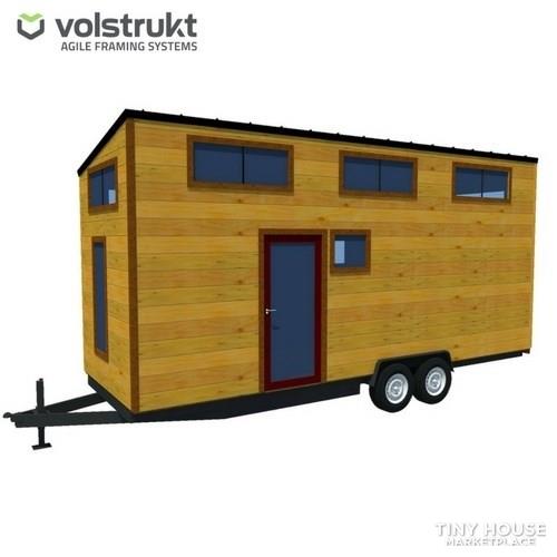 28 ft .Steel Tiny House Frame