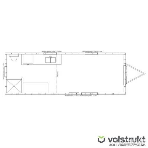 28 ft .Steel Tiny House Frame - Image 3 Thumbnail