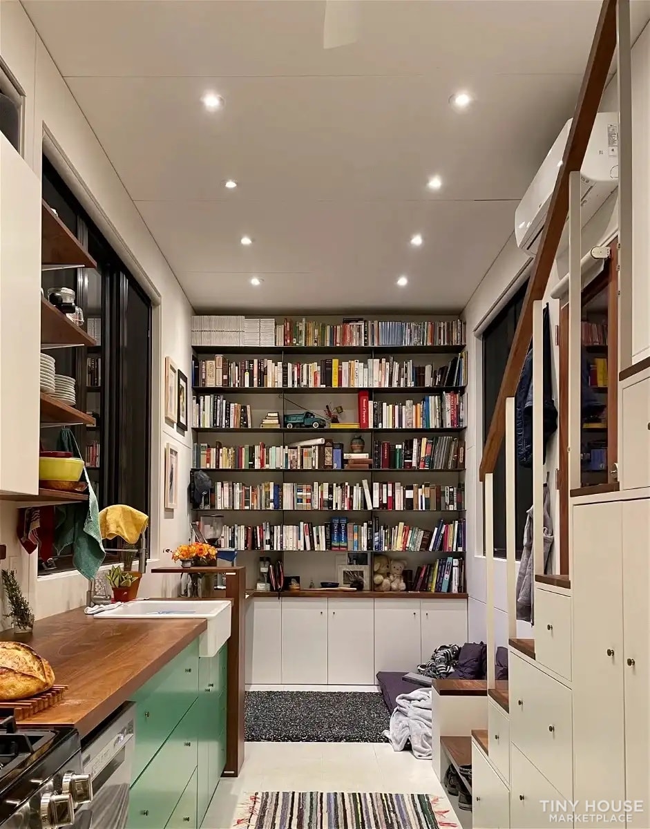30ft Long x 8.5ft Wide Tiny Home with Full-Size Appliances and Plenty of Storage
