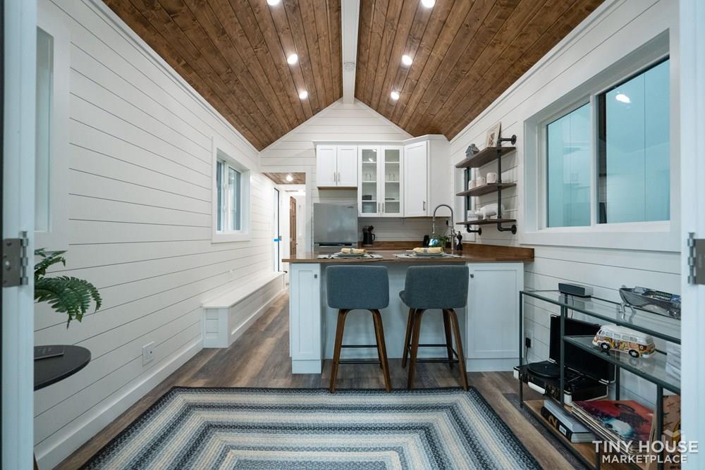 32'x10' Beautiful Main Floor SleepingTiny House - STEEL FRAME CONSTRUCTION - Image 2 Thumbnail