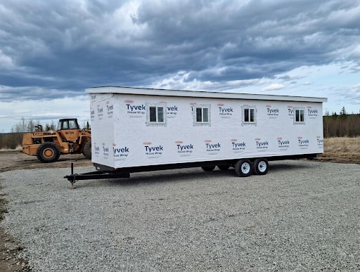35' Off-Grid Ready Tiny House Shell on Custom VIN Trailer + Commercial Inverter - Image 1 Thumbnail