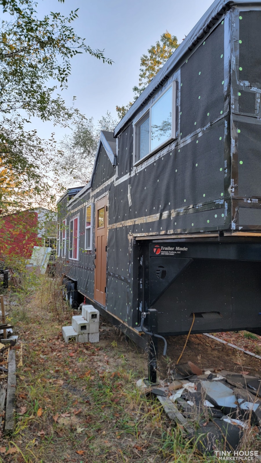 39' Gooseneck Tiny House Shell - Image 2 Thumbnail