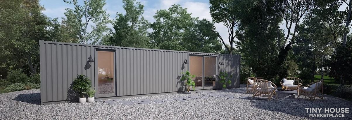 40ft Luxury Container Home - On Foundation or Trailer -We can deliver anywhere! 