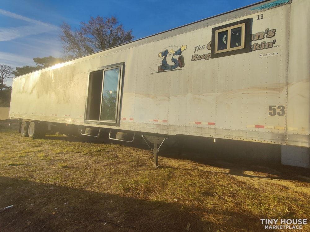 53' Dry Van tiny home