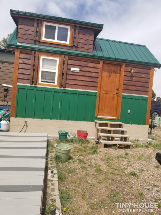 8 x 16  Tiny house on wheels! Built in partnership by Incredible Tiny Homes
