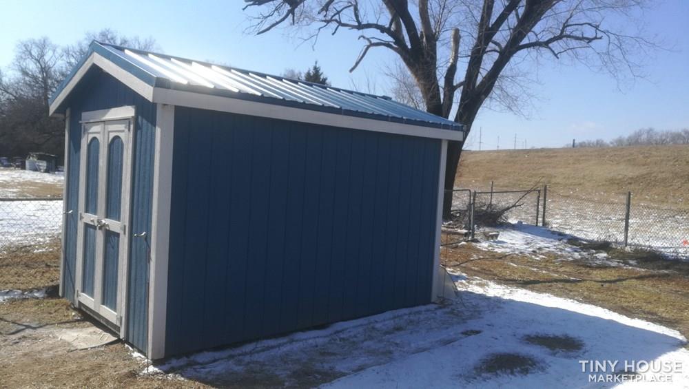 8x12 Tiny House, Man Cave, Deer Hunting House - Image 2 Thumbnail