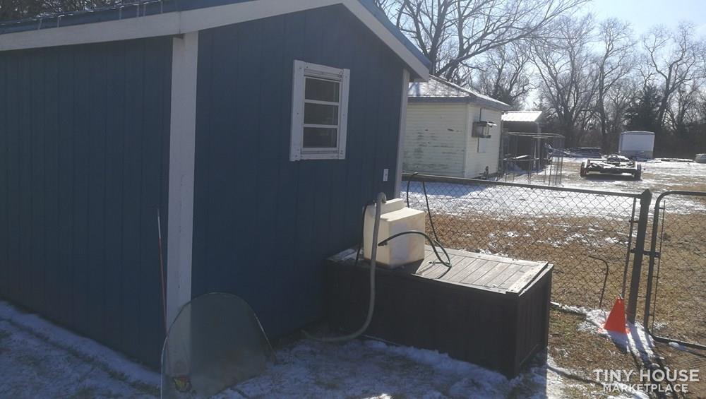 8x12 Tiny House, Man Cave, Deer Hunting House - Image 3 Thumbnail
