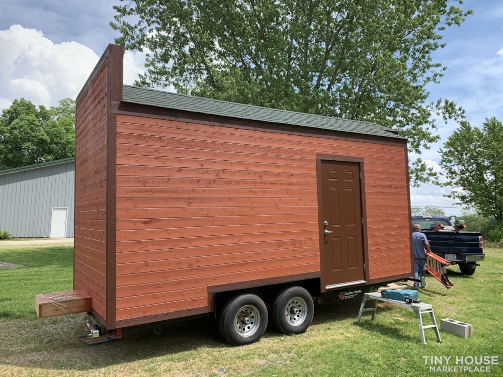 18x8' Tiny House Building on Trailer Ohio - Image 2 Thumbnail