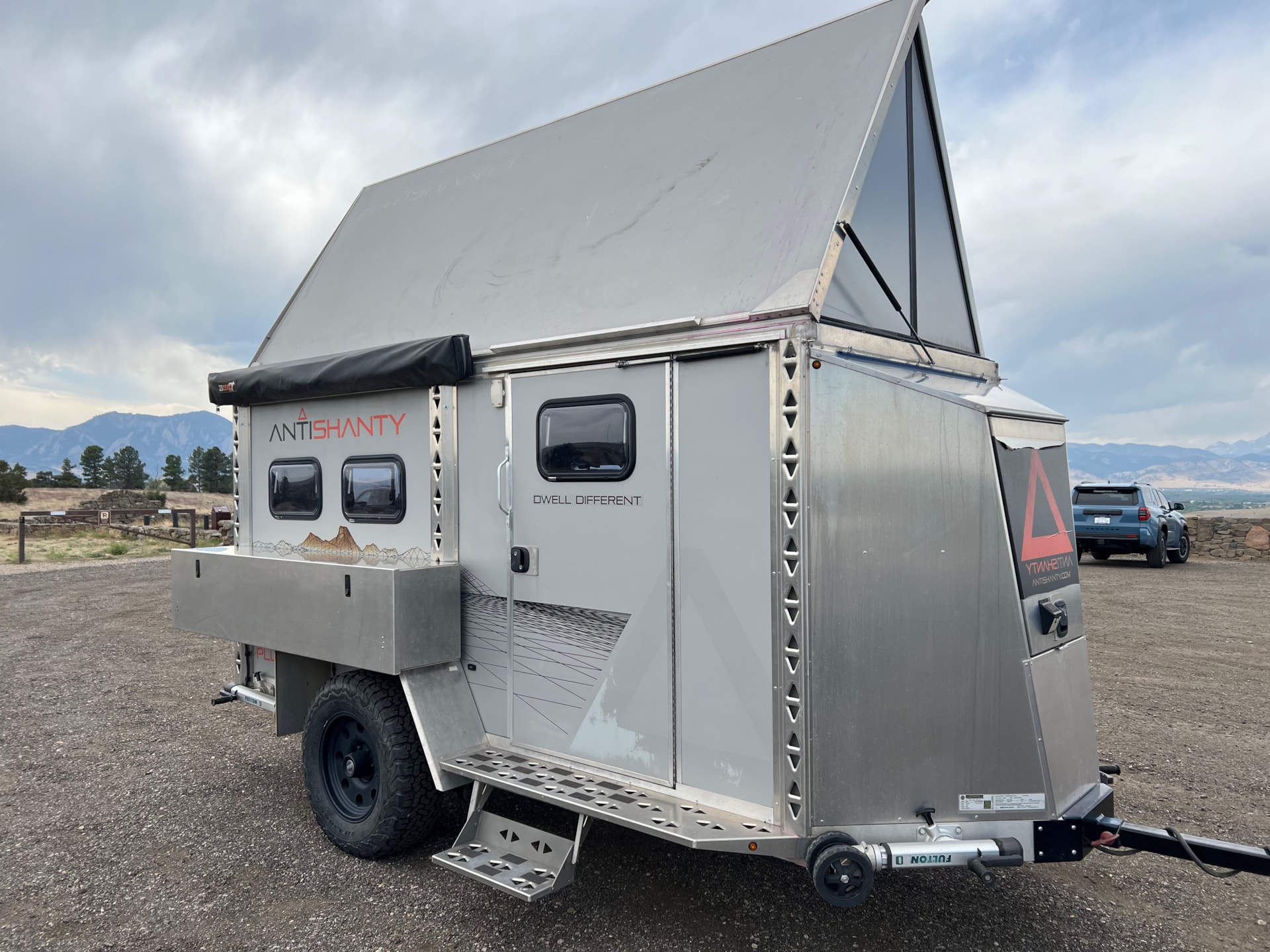 AntiShanty Tiny Home Adventure & Overland Trailer - Only 2,000 lbs!
