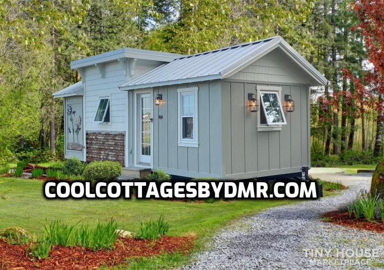 SOLD ! Artisan built premium 10' x 28' Deluxe Dragonfly Cottage NOAH Certified   - Image 2 Thumbnail